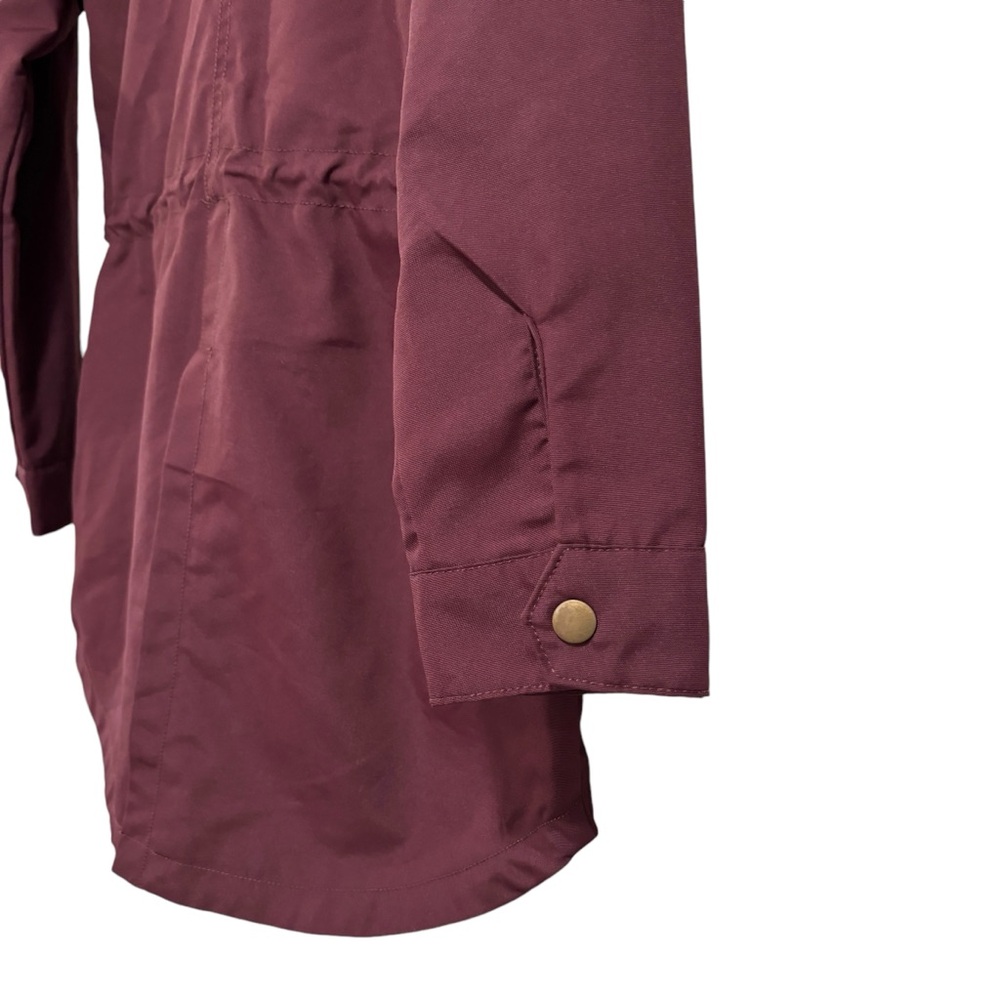 O’Neill Gayle Burgundy Windbreaker Hooded Zip Up Spring Jacket Women's Size XS - Picture 15 of 15